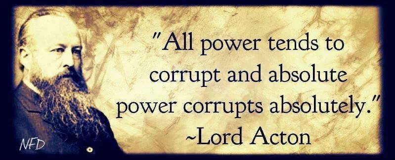 power corrupts but absolute power corrupts absolutely animal farm