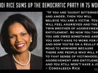 Condi Rice Sums Up the Democratic Party in 75 Words