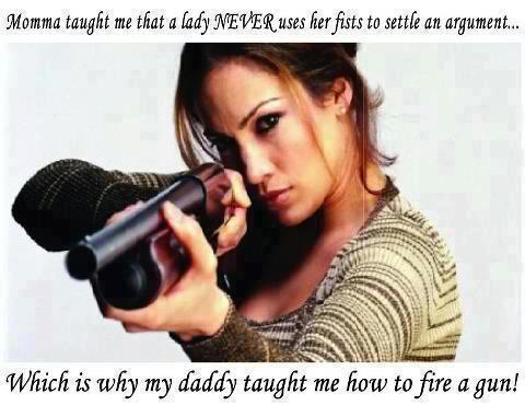 My Daddy Taught Me How to Fire a Gun