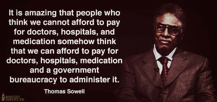 People Who Think We Cannot Afford to Pay for Doctors, Hospitals and Medication Somehow Think That We Can Afford to Pay