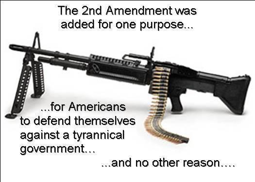 The 2nd Amendment Was Added for One Purpose...
