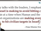 The Effort Israel is Making to Avoid Hitting Civilians