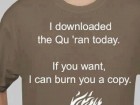 I Downloaded the Qu 'ran Today.
