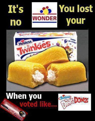 It's No Wonder You Lost Your Twinkies
