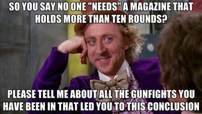 No One "Needs" a Magazine That Holds More Than Ten Rounds.
