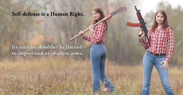 Self-defense is a Human Right