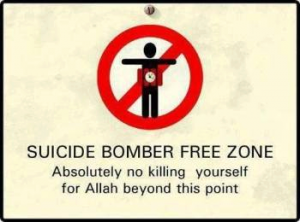 Suicide Bomber Free Zone