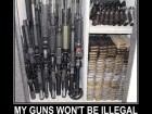 My Guns Won't Be Illegal
