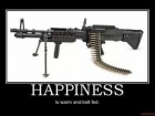 Happiness Is Warm and Belt Fed