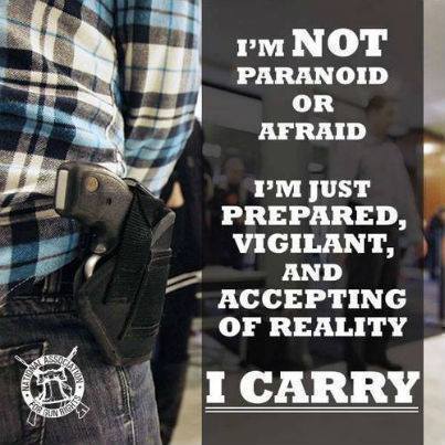 I Am Not Paranoid or Afraid