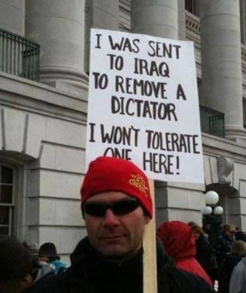 i-was-sent-to-iraq-to-remove-a-dictator-i-wont-tolerate-one-here
