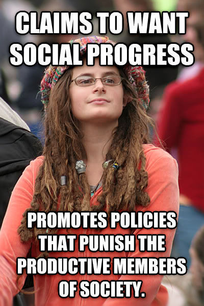 claims-to-want-social-progress-promotes-policies-that-punish-the-productive-members-of-society