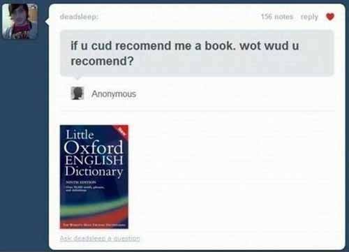 if-u-cud-recomend-me-a-book-wot-wud-u-recomend